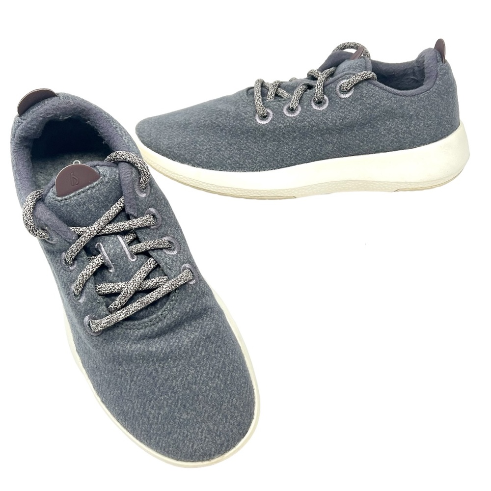 allbirds women's gray Wool Runner Mizzle sneakers size 8